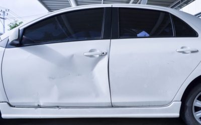 How To Fix A Large Dent In A Car Door?